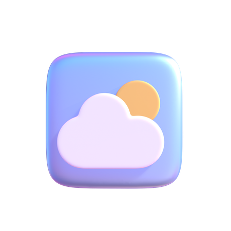 Weather  3D Icon