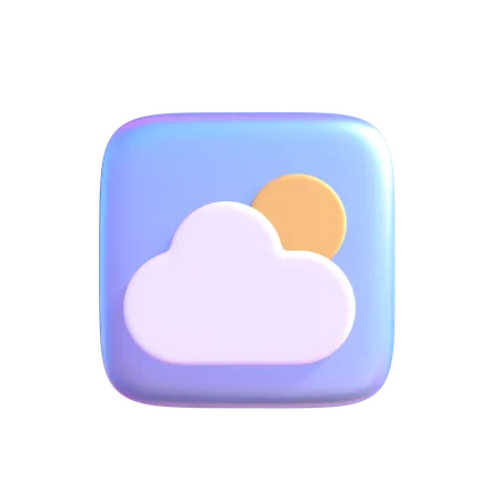 Weather  3D Icon