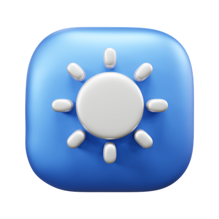 Weather  3D Icon