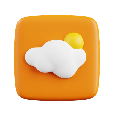 Weather  3D Icon