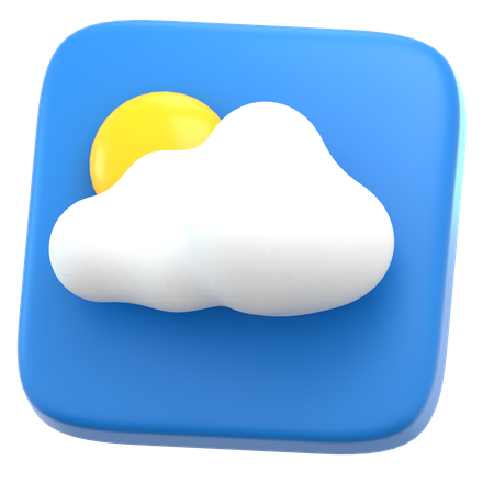 Weather  3D Icon