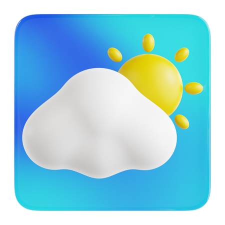 Weather  3D Icon