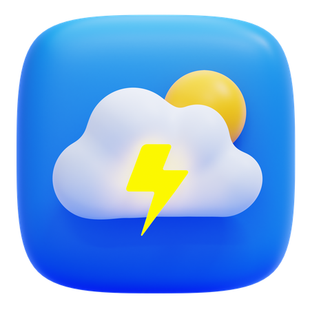 Weather  3D Icon