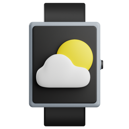 Weather App  3D Icon