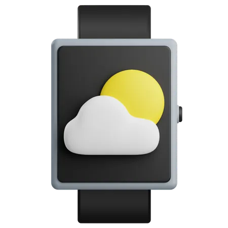 Weather App  3D Icon