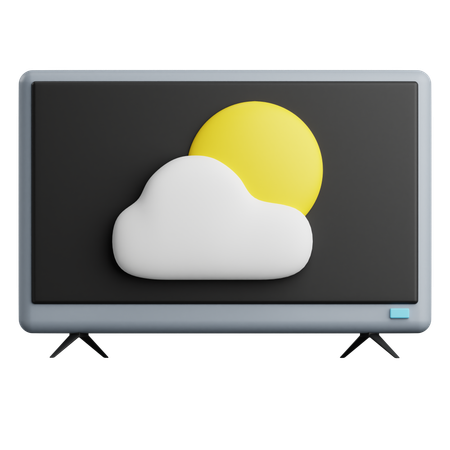 Weather Forecast  3D Icon