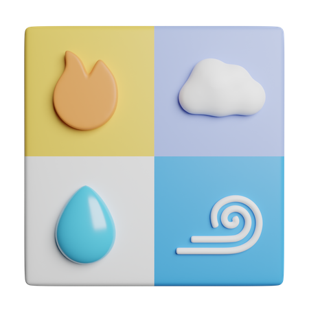 Weather Forecast  3D Icon