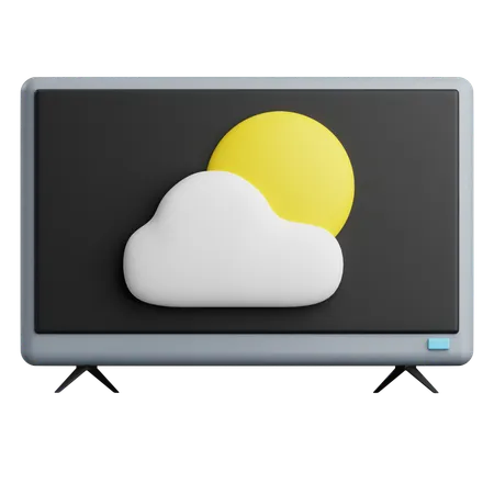 Weather Forecast 3D Icon