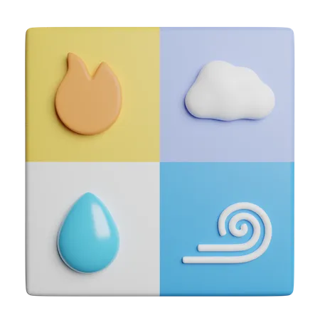 Weather Forecast Information 3D Icon