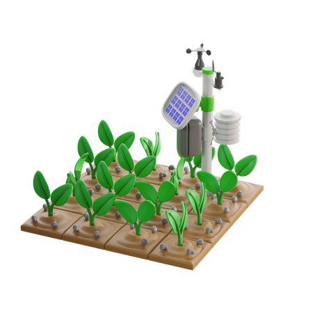 Weather Monitoring  3D Icon