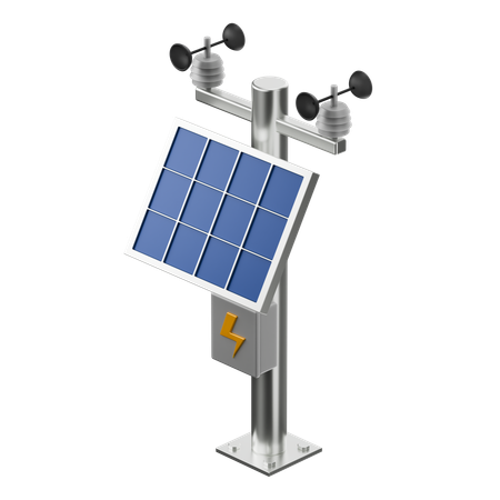 Weather Sensor  3D Icon