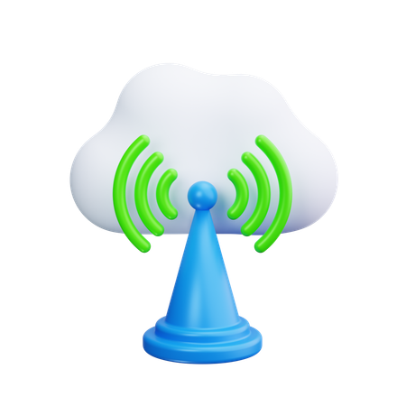 Weather Signal  3D Icon