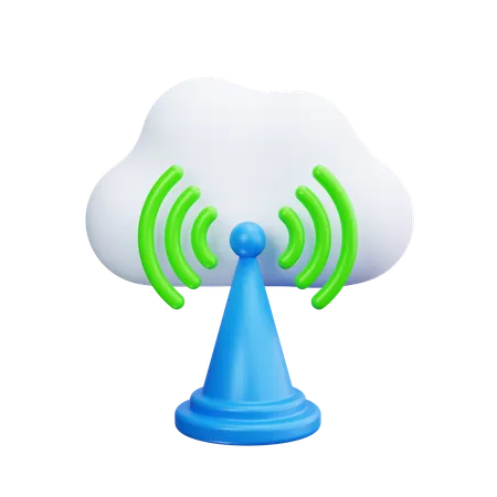 Weather Signal  3D Icon