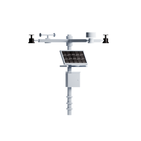 Weather Station  3D Icon