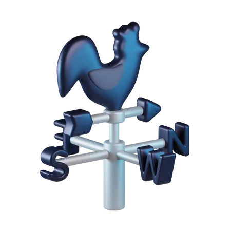 Weather Vane  3D Icon