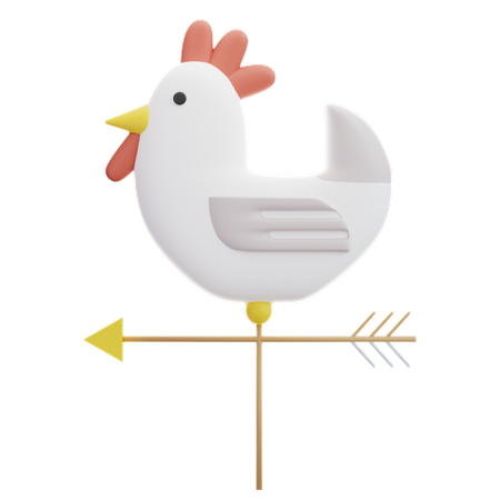 Weather Vane  3D Icon