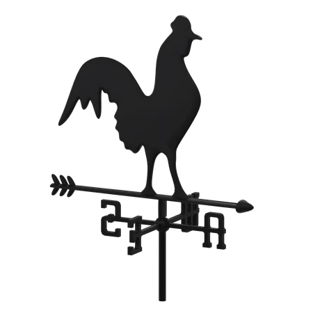 Weather Vane  3D Icon