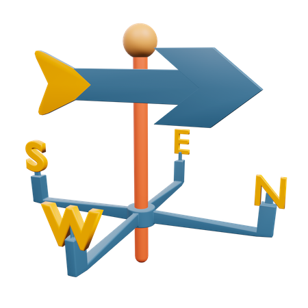 Weather Vane  3D Icon