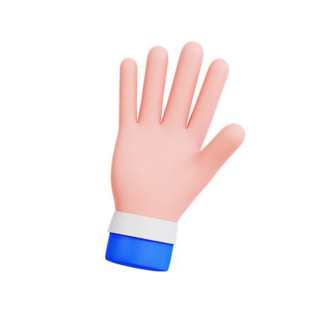 Weaving Hand  3D Icon