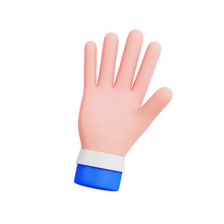 Weaving Hand  3D Icon