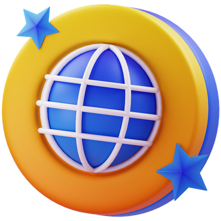 Netz  3D Icon