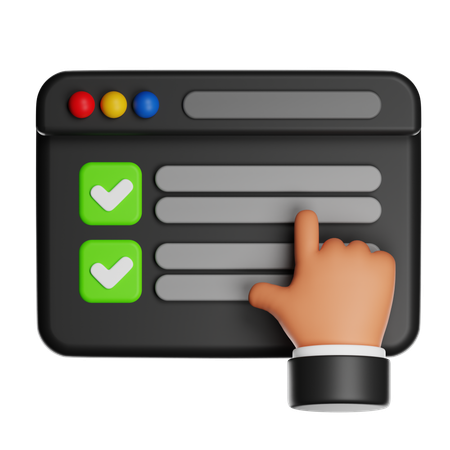 Web  3D Icon