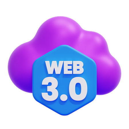 Web 3  3D Icon