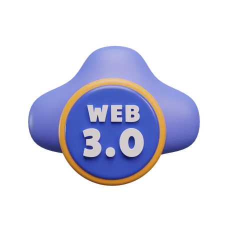 Web 3  3D Icon