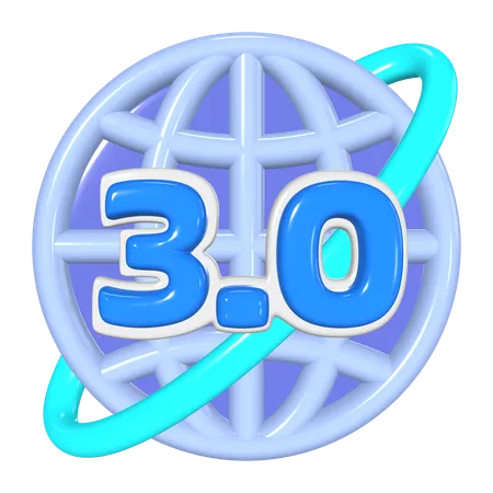 Web 3.0  3D Icon