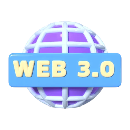 Web 3.0  3D Icon