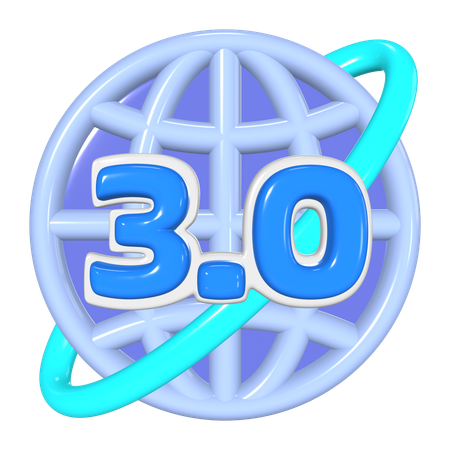 Web 3.0  3D Icon