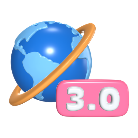 Web 3.0  3D Icon