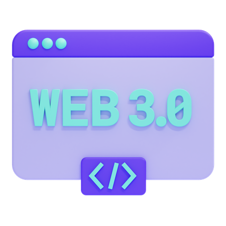 Web 3.0  3D Icon
