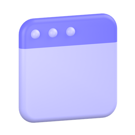 Web  3D Icon