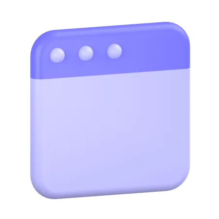 Web  3D Icon