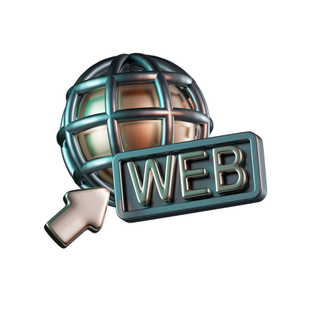 Web  3D Icon