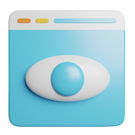 Web  3D Icon