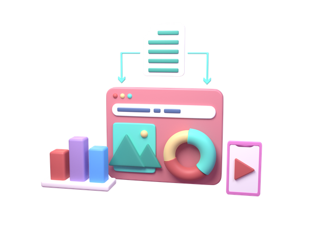 Web  3D Icon