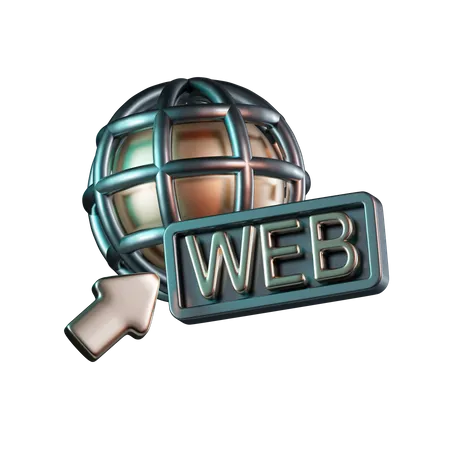Web  3D Icon