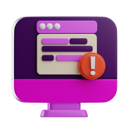 Web-Alarm  3D Icon