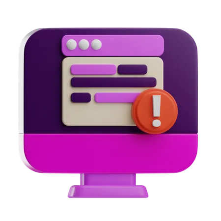 Web-Alarm  3D Icon