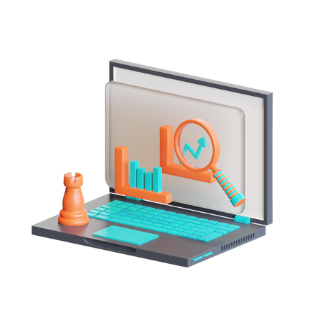 Web-Analyse  3D Icon