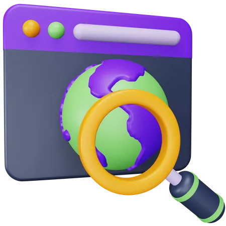 Web-Analyse  3D Icon