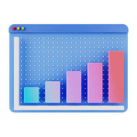 Analyses d'audience Internet  3D Illustration