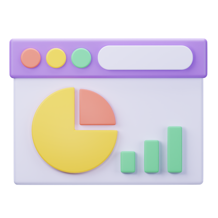 Web-Analyse  3D Icon