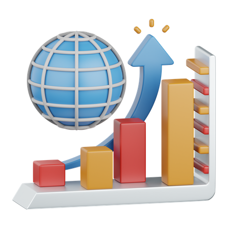 Web analytics  3D Icon