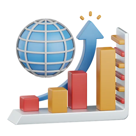 Web analytics  3D Icon