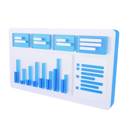 Web Analytics  3D Icon