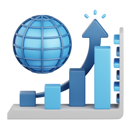 Web analytics  3D Icon