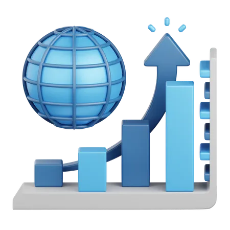 Web analytics  3D Icon